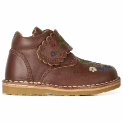 Bottines Scratchs Scallop Blackberries - Collection Uniqua | Marron