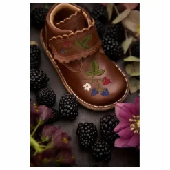 Bottines Scratchs Scallop Blackberries - Collection Uniqua | Marron