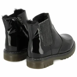 Bottines Sid Jod Zip Fur Vernis | Noir