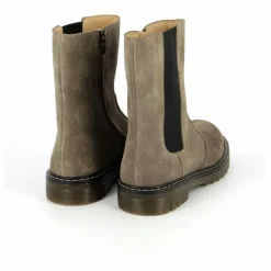 Bottines Sid Mid Velours | Taupe