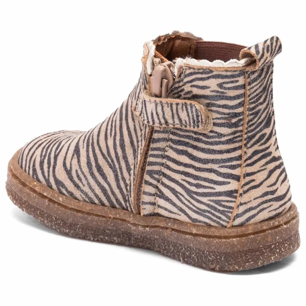 Bottines Siggi Glitter | Beige