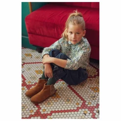 Bottines Trip Back Velours Léopard | Beige