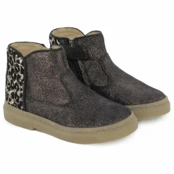 Bottines Trix Back Velours | Noir