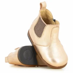 Bottines Zip Elast | Cuivre