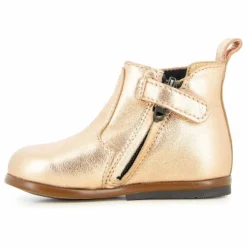 Bottines Zip Elast | Cuivre