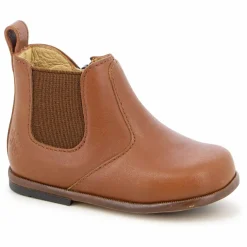 Bottines Zippées | Camel