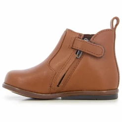 Bottines Zippées | Camel