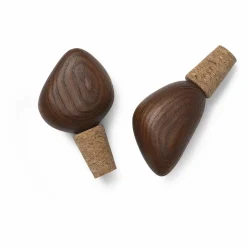 Bouchons Cairn - Set de 2 | Brun