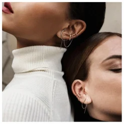 Boucle d'Oreille Marceau | Doré