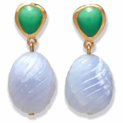 Boucles d'Oreilles Andalusia | Bleu