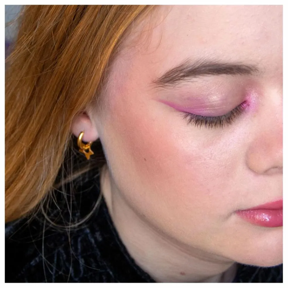 Boucles d'Oreilles Anneaux Etoiles | Doré