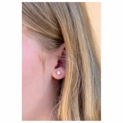 Boucles d'oreilles Asymétriques Etoiles | Doré
