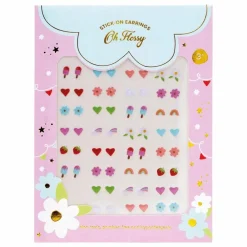 Boucles d'oreilles autocollantes