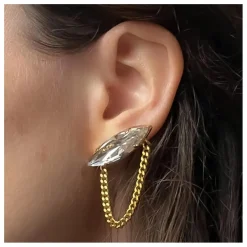Boucles d'Oreilles Beauregard | Doré