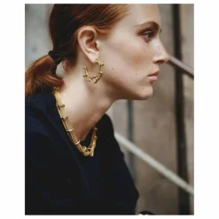Boucles d'Oreilles Bichat | Doré