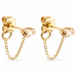 Boucles d'Oreilles Blaise | Champagne