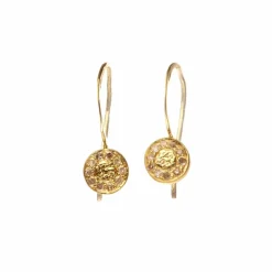 Boucles d'Oreilles Caleb | Doré