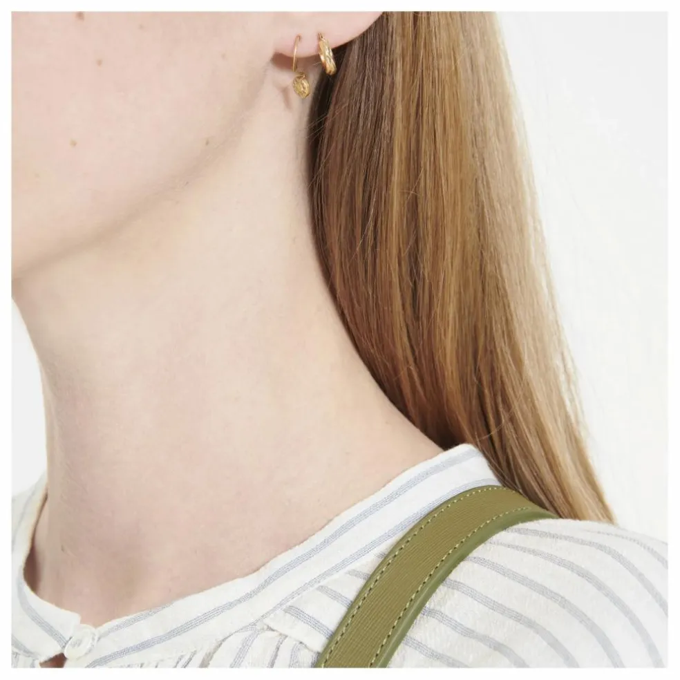 Boucles d'Oreilles Caleb | Doré