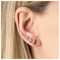 Boucles d'Oreilles Gaston | Saphir