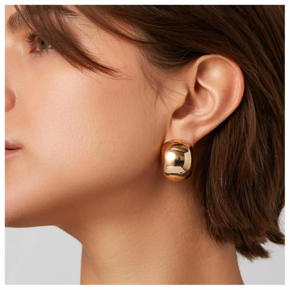 Boucles d'Oreilles Gemma | Doré