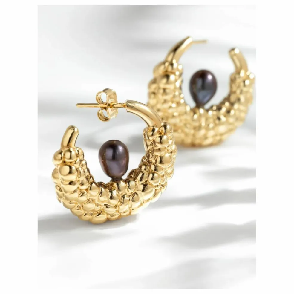 Boucles d'Oreilles Joséphine | Doré