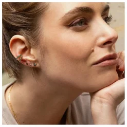 Boucles d'Oreilles Marius | Vert pâle