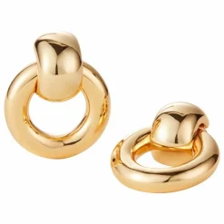 Boucles d'Oreilles Mega Faye | Doré