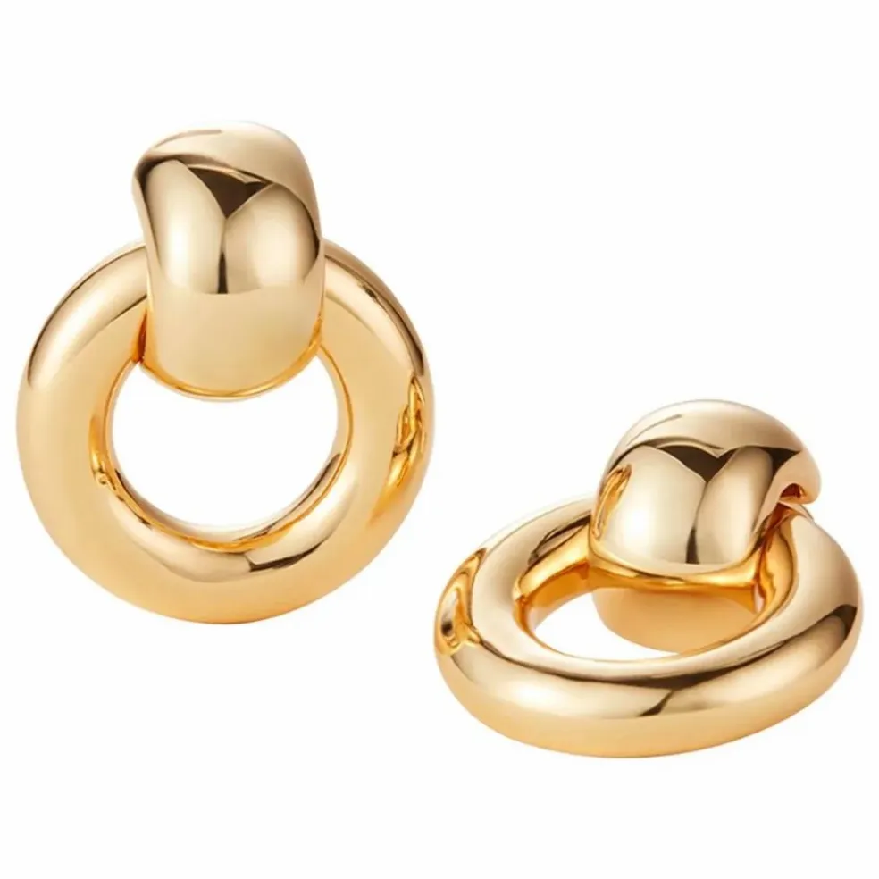 Boucles d'Oreilles Mega Faye | Doré