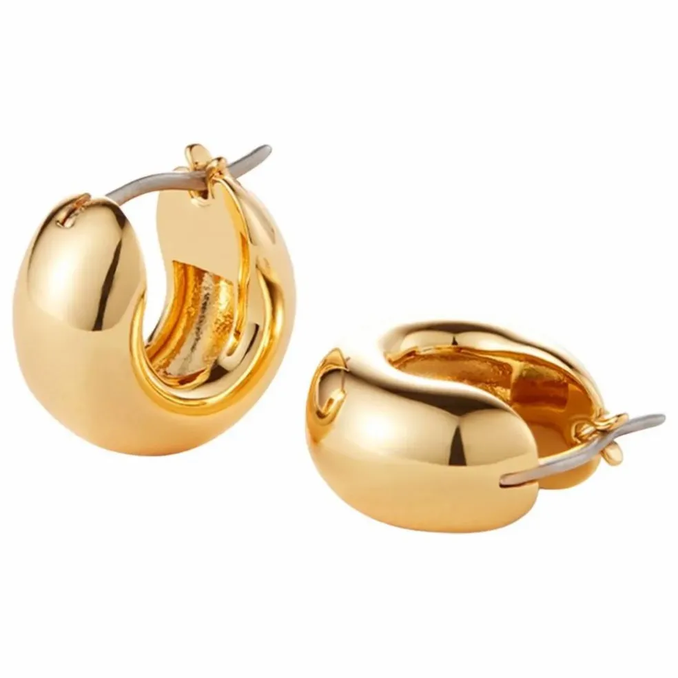 Boucles d'Oreilles Mini Tome | Doré