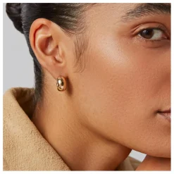Boucles d'Oreilles Mini Tome | Doré