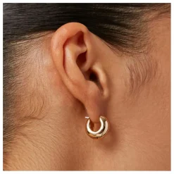 Boucles d'Oreilles Mini Tome | Doré