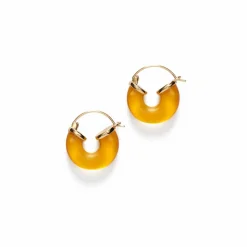 Boucles d'Oreilles Petit Swell | Ambre