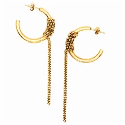 Boucles d'Oreilles Ramey | Doré