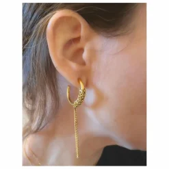 Boucles d'Oreilles Ramey | Doré