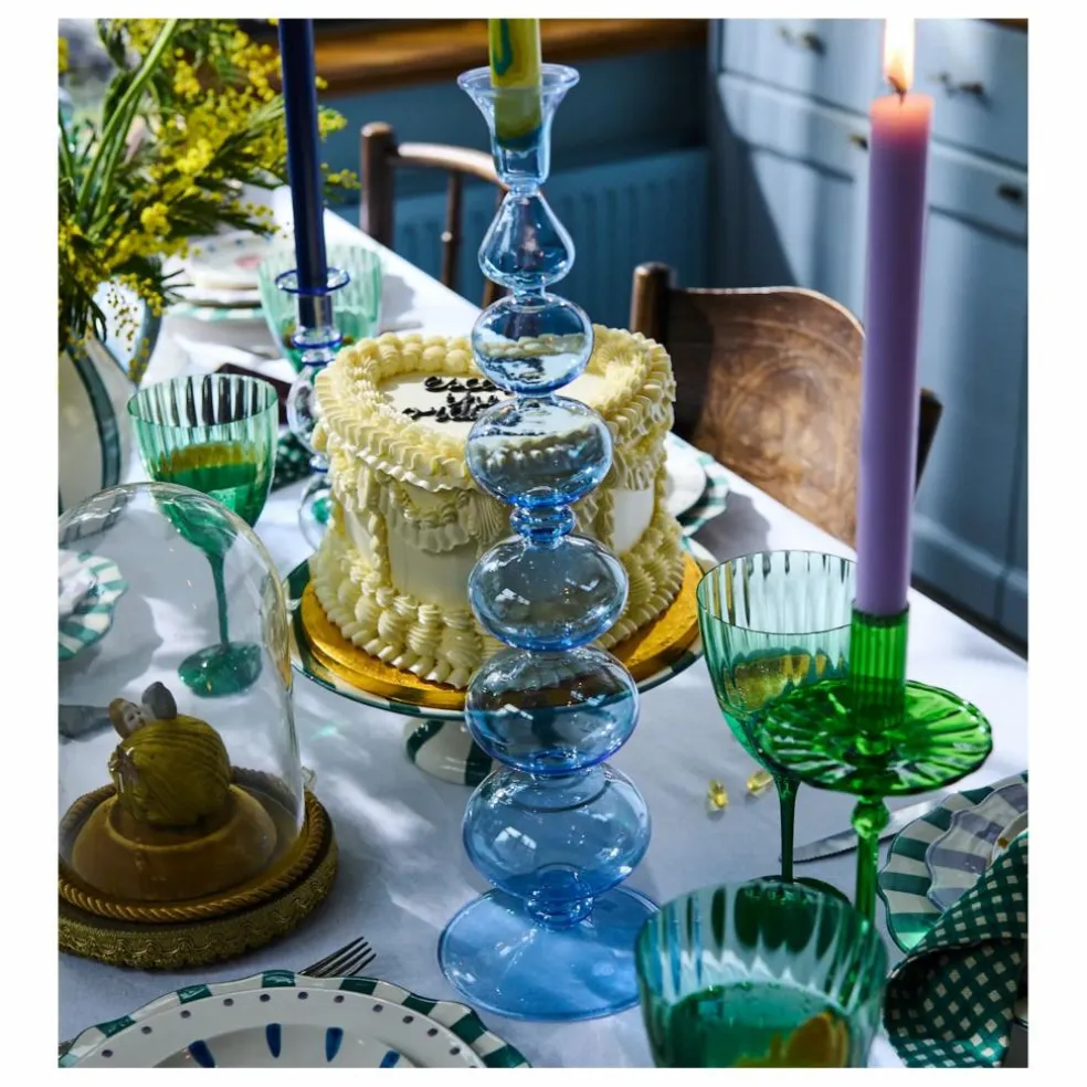 Bougeoir Stone Balloon | Bleu