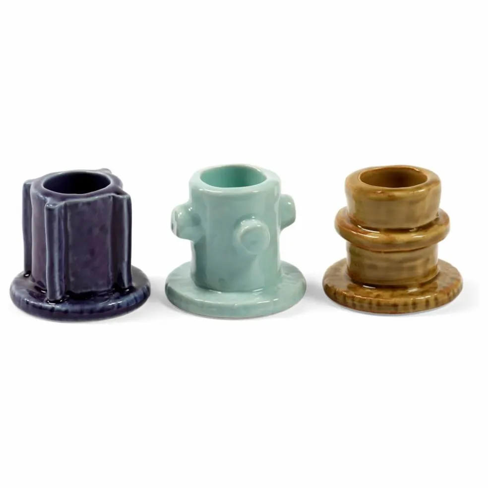 Bougeoirs Molly - Set de 3