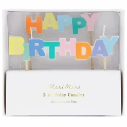 Bougie Happy Birthday