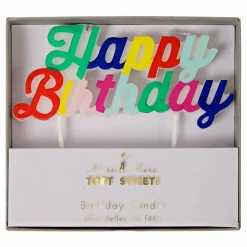 Bougie Happy Birthday