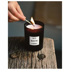 Bougie parfumée Beach Fire - 260g | Non teinté