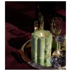 Bougie parfumée La Candela senteur fleur d'oranger | Vert amande