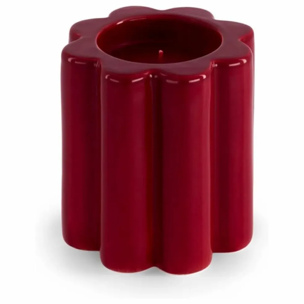 Bougie parfumée La Candela senteur santal | Rouge