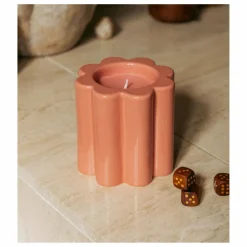 Bougie parfumée La Candela senteur figuier | Rose poudré