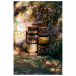 Bougie 70s ceramics Tulum | Orange
