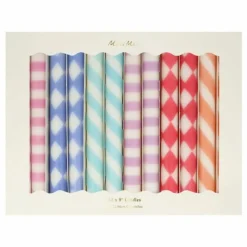 Bougies à motifs - Set de 12