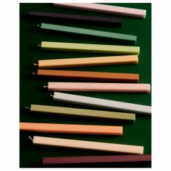 Bougies carrées - Set de 4 | Vert