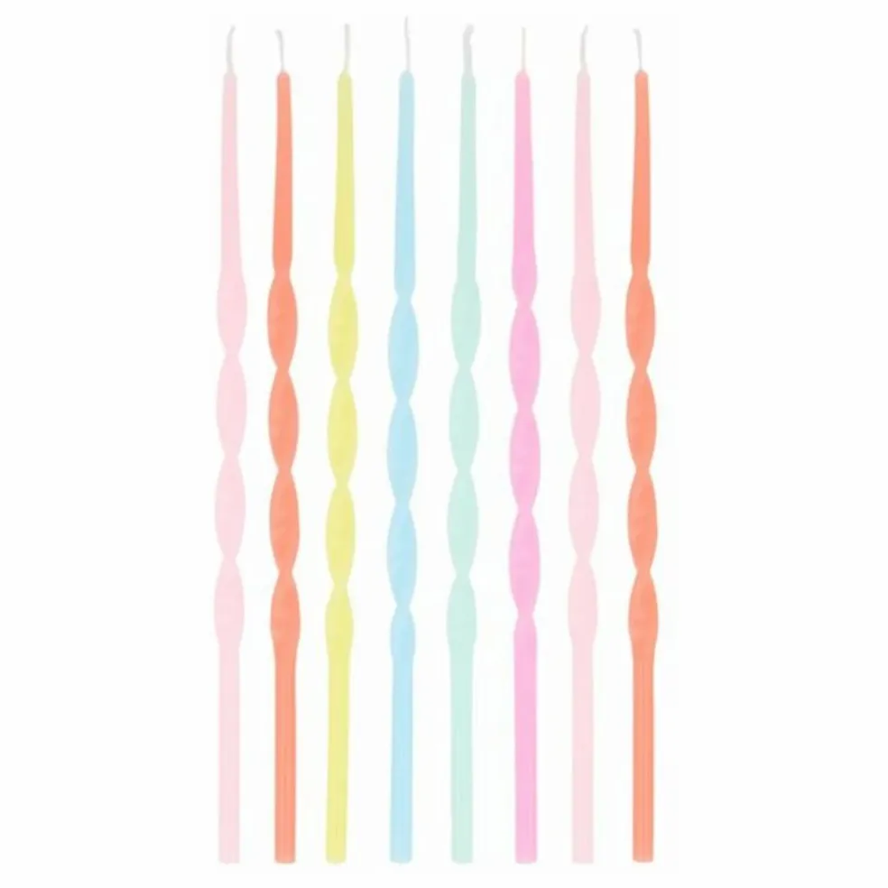 Bougies d'anniversaire - Meri Meri x Liberty - Set de 16