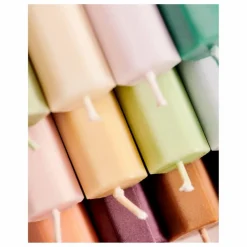 Bougies Hexagon Fresh - Set de 4