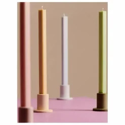 Bougies Hexagon Pastel - Set de 4 | Pastel