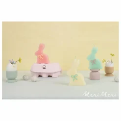 Bougies Lapin - Set de 3 | Pastel