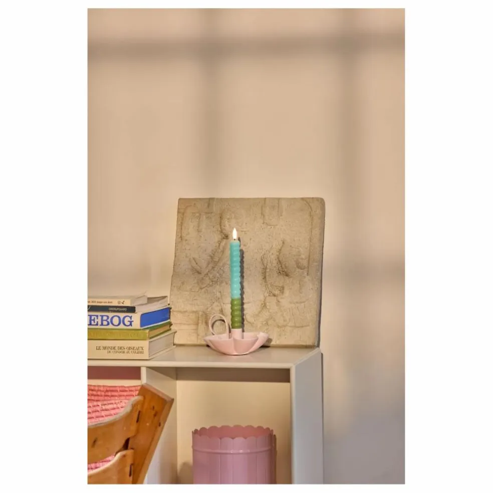 Bougies LED - Set de 2 | Rose pâle